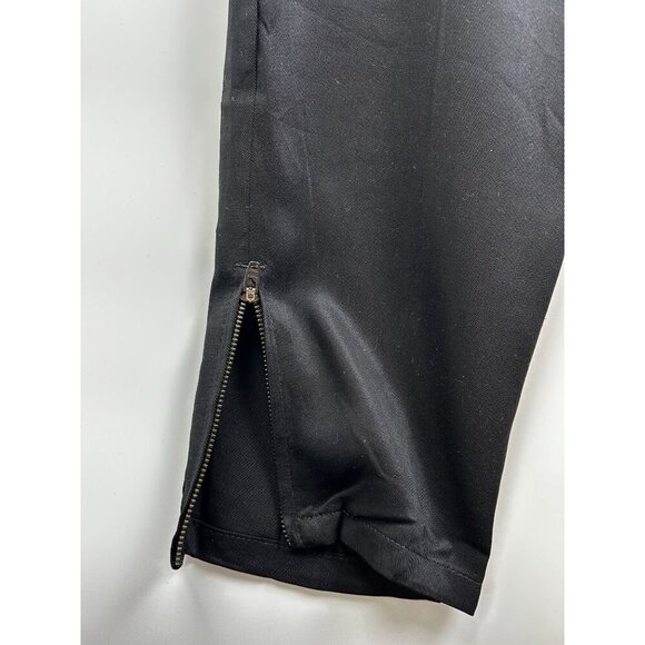 Ann Taylor LOFT Marisa Black Slim Pants w/Zipper Ankles Size 8 | Work Trousers - Picture 8 of 8